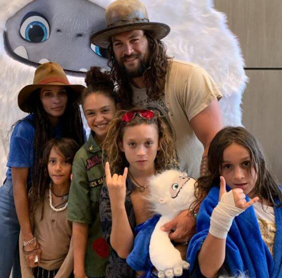 Joseph Momoa Son, Jason Momoa, With His Family.